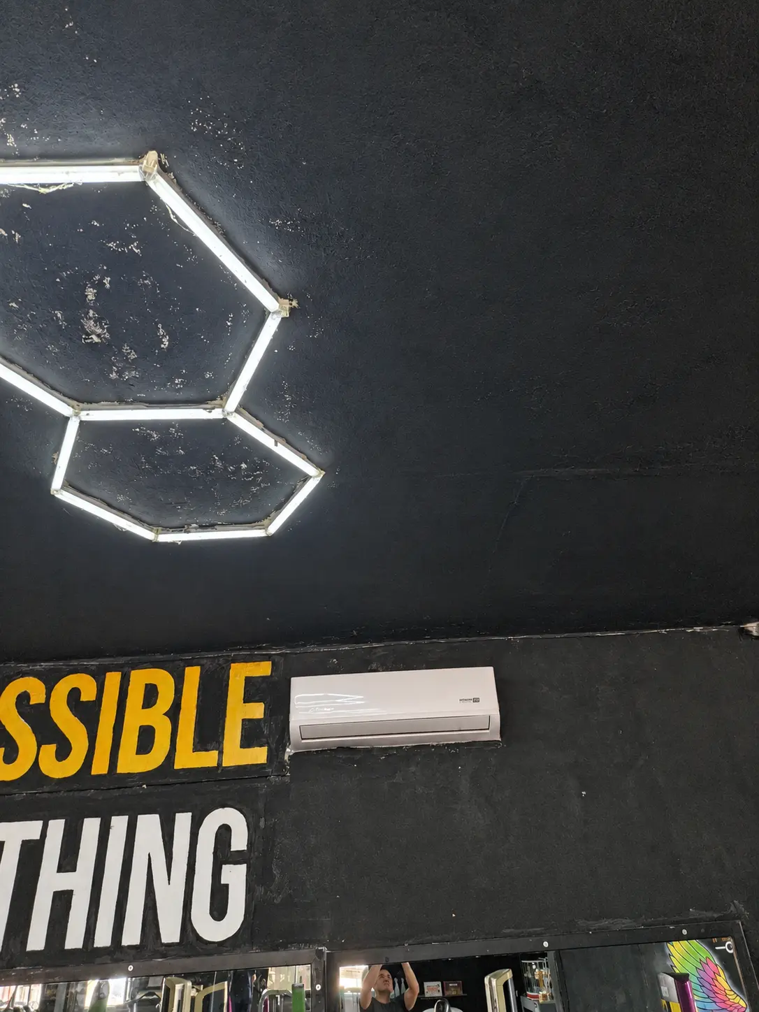 Aire acondicionado e iluminación de Forte Gym
